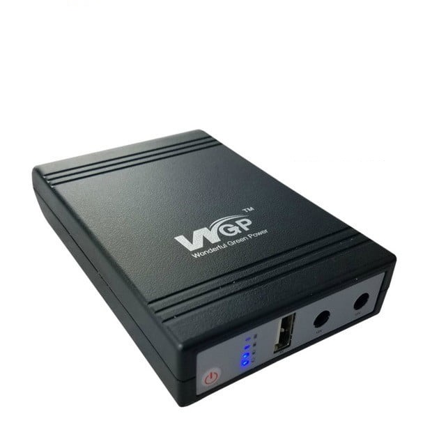 WGP mini UPS input 12v output 5/9/12V (10400mAh)